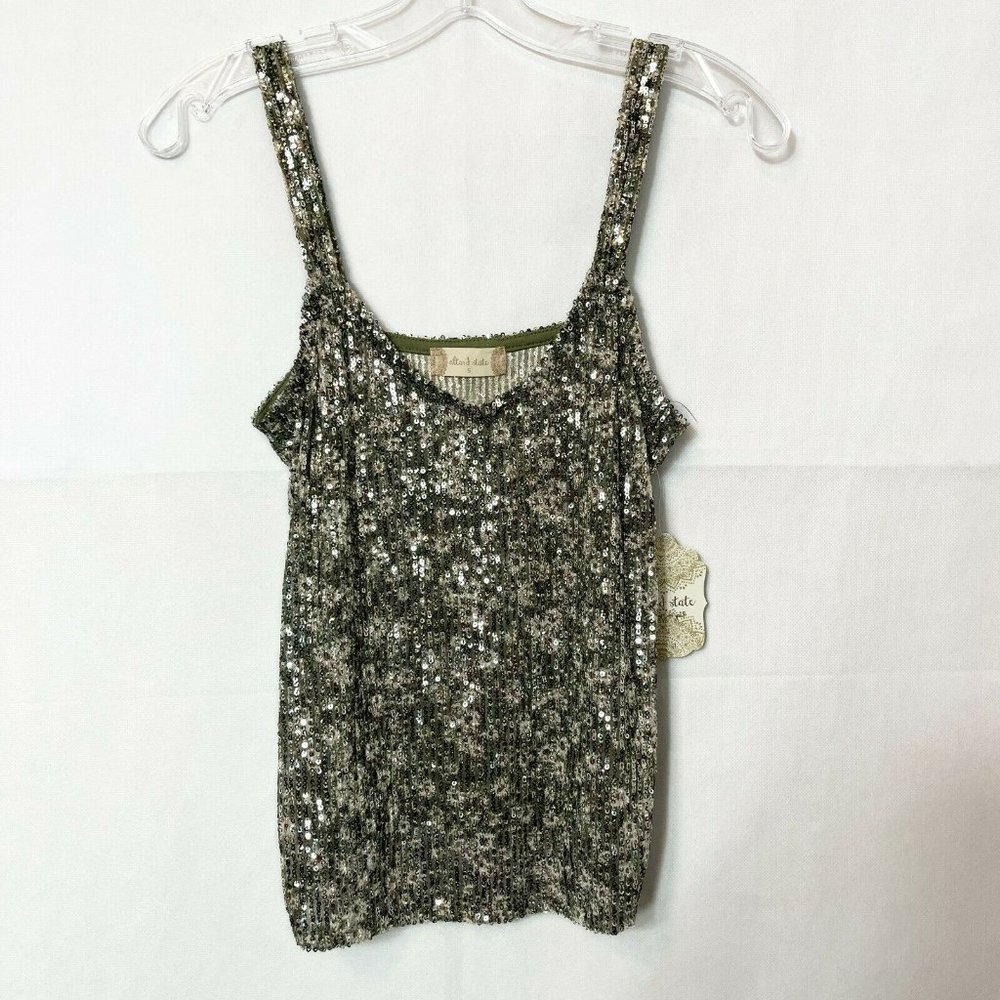 Sequin Embellished Women's Top